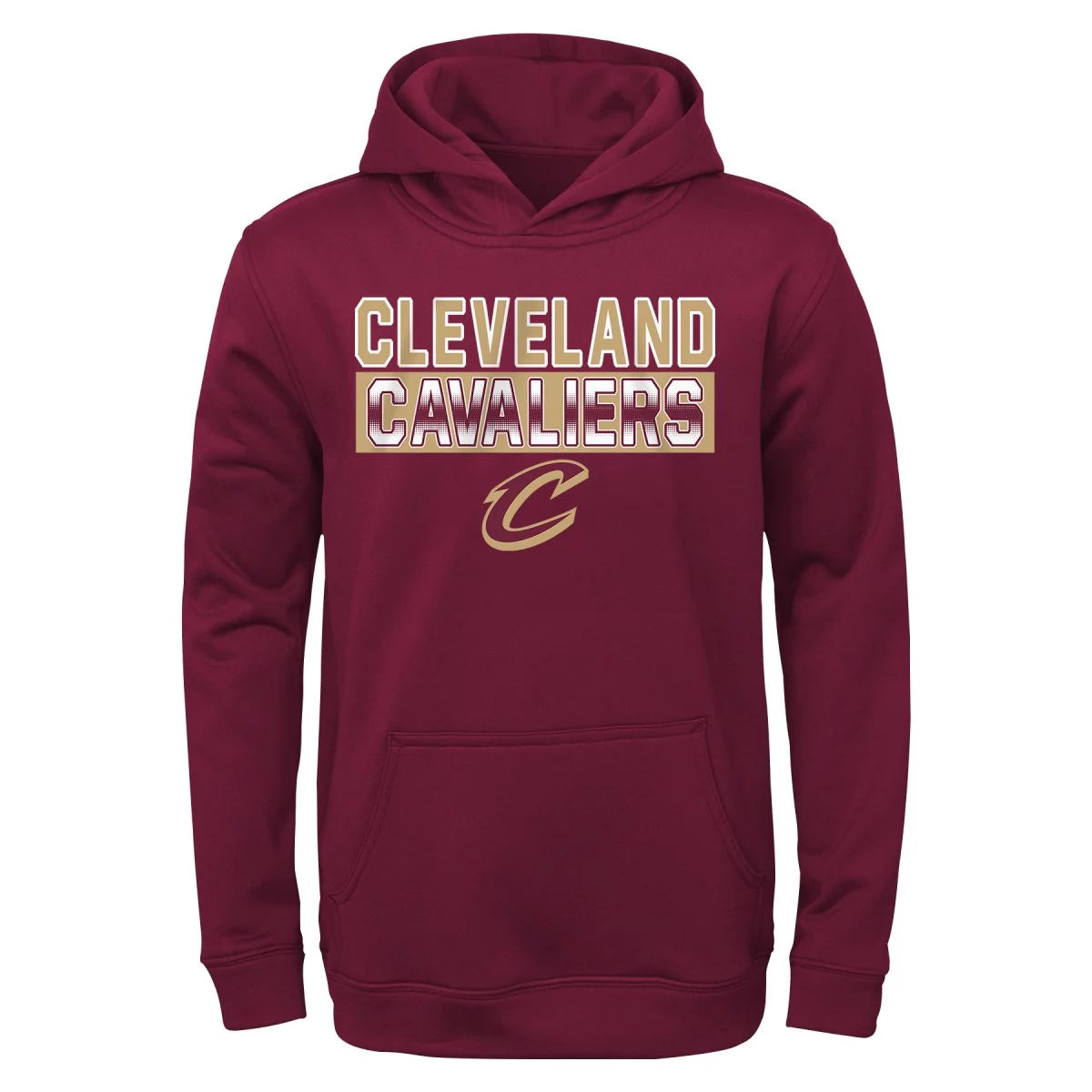 Cleveland Cavaliers Boys 4-18 LS Fleece Hoodie 9K2BXBDGW XS4/5