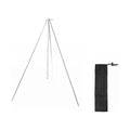 Easy to Assemble and Disassemble Campfire Tripod Ideal Accessory for Camping, Hiking, or Picnic