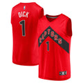 Youth Fanatics Branded Gradey Dick Red Toronto Raptors Fast Break Player Jersey - Icon Edition