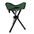 Folding Barbecue for Outdoor Camping Tripod - Green