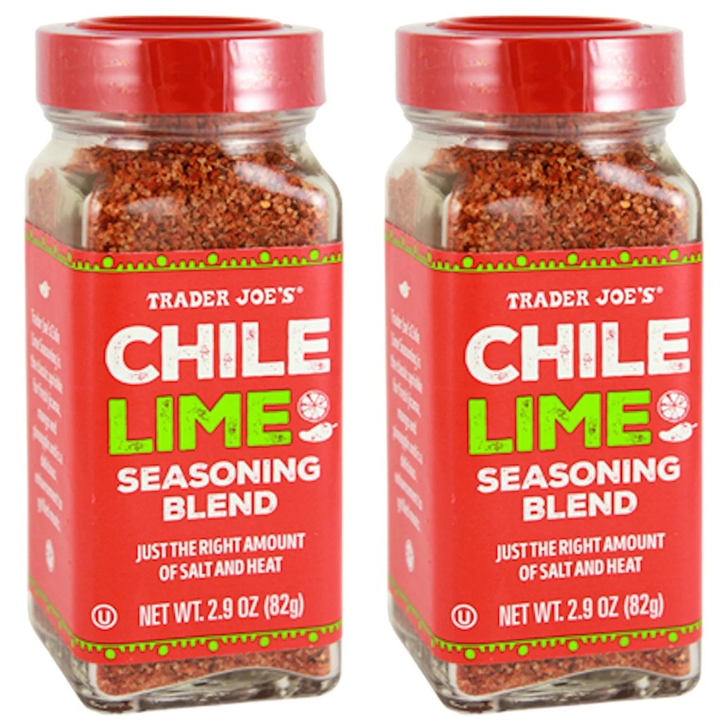 2 Pack | Trader Joe's Chile Lime Seasoning Blend, 2.9 oz