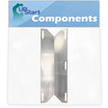 BBQ Grill Heat Shield Plate Tent Replacement Parts for Jenn Air 720-0336, 720-0061-LP, 720-0062-LP- Compatible Barbeque Flame Tamer, Guard, Deflector, Flavorizer Bar, Vaporizer Bar, Burner Cover