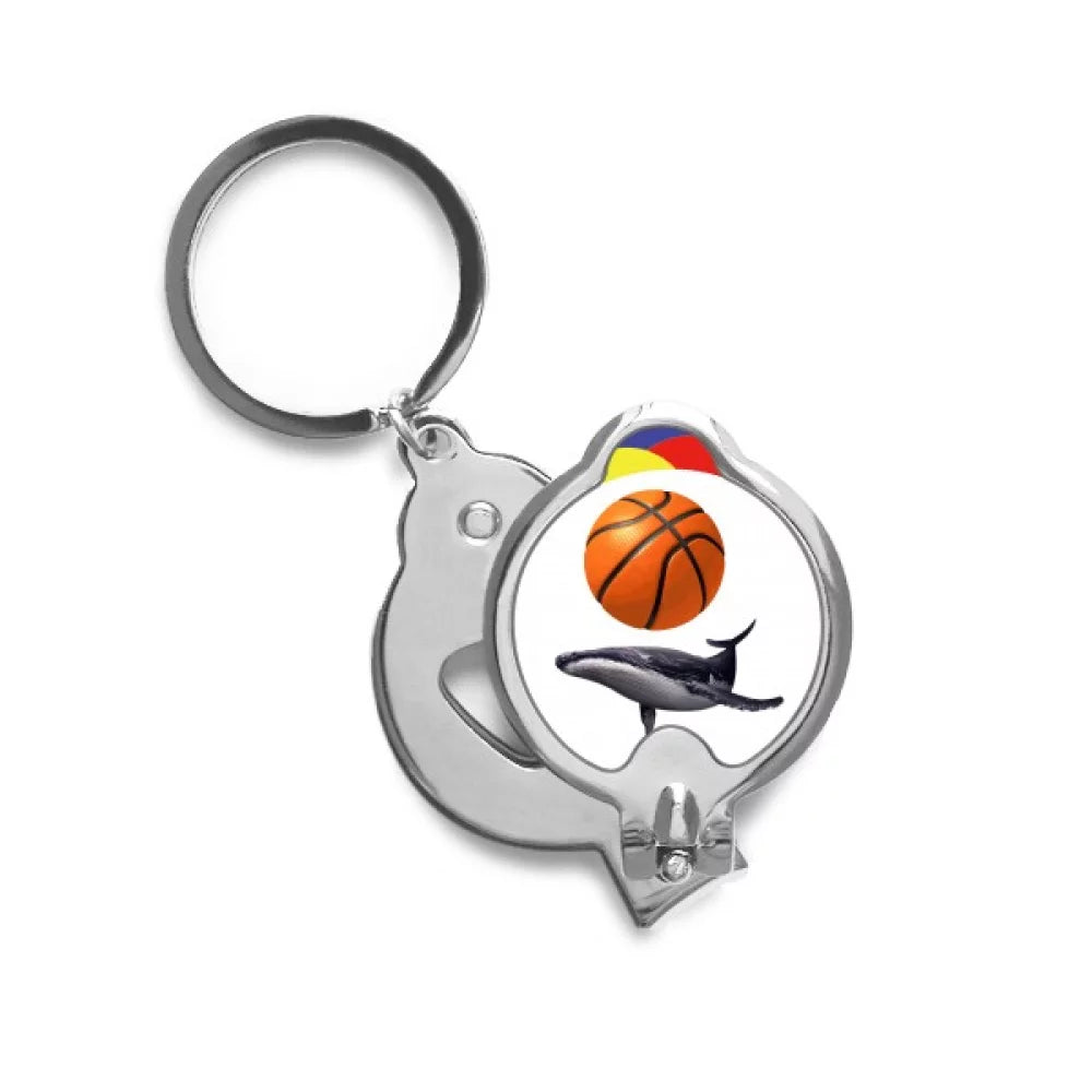 Basketball Whale Swimng Nail Clippers Sharp Fingernail Stainless Steel Cutter