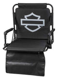 Harley-Davidson Open Bar & Shield Stadium Seat, Fully Padded Seat & Arms, Harley Davidson