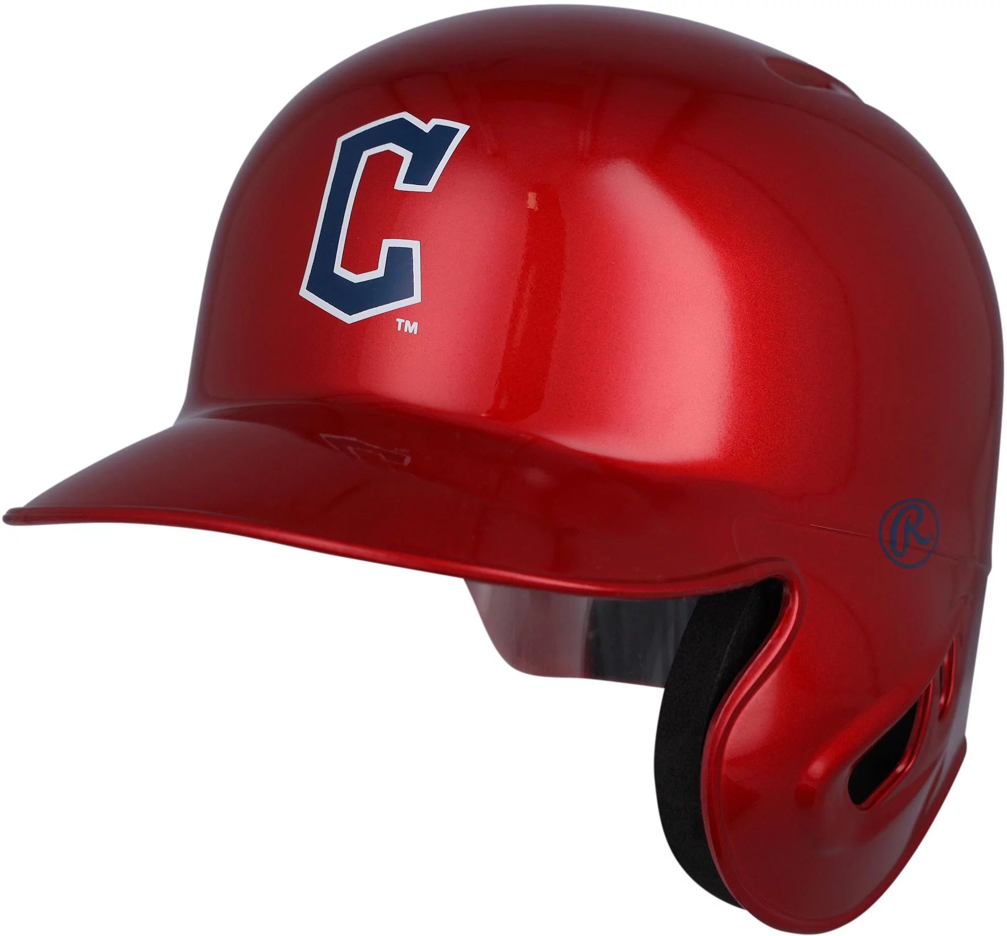 Cleveland Guardians Rawlings Alternative Chrome Mini Batting Helmet - Fanatics Exclusive