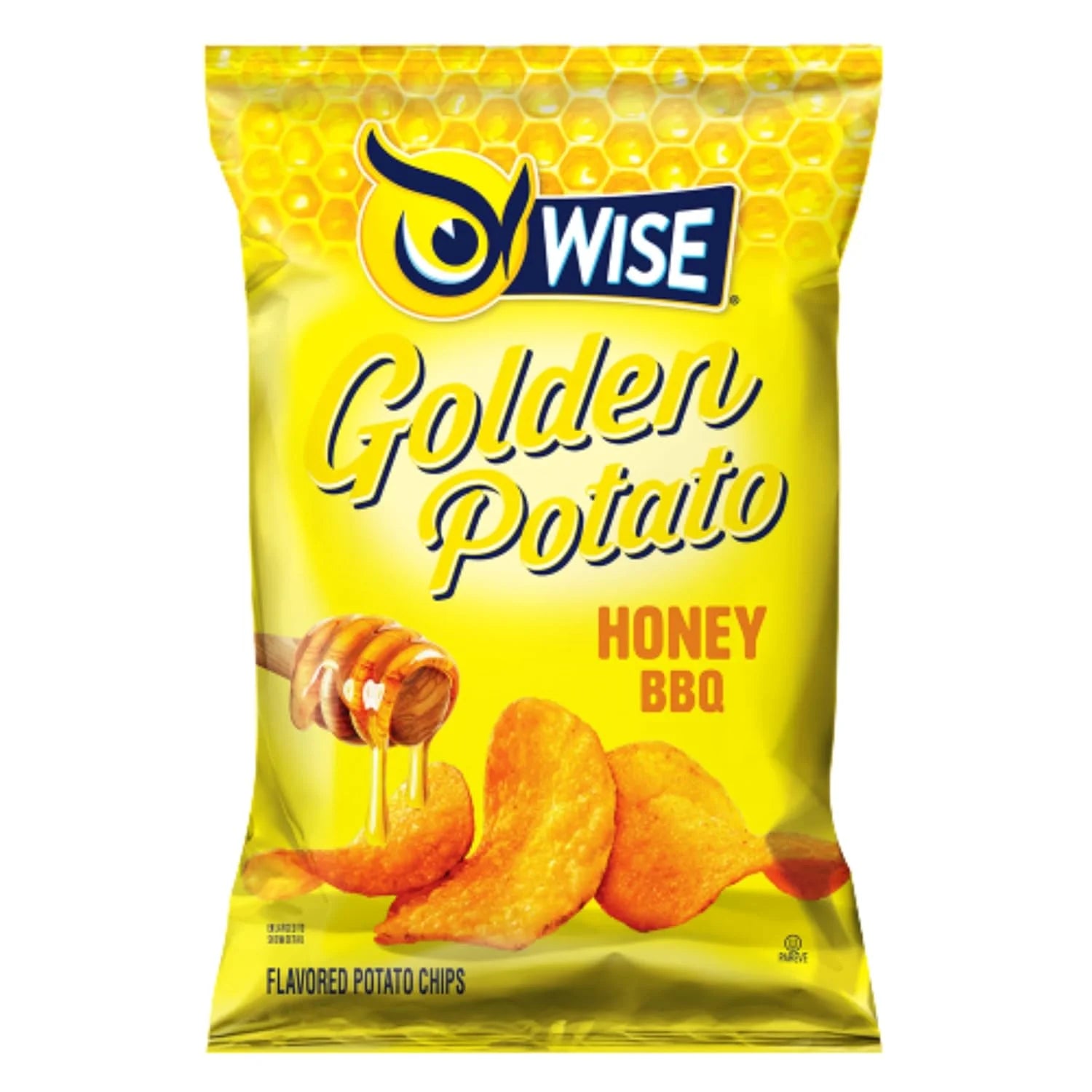 Wise Foods Honey BBQ Potato Chips, 3-Pack 7.5 oz. Bags