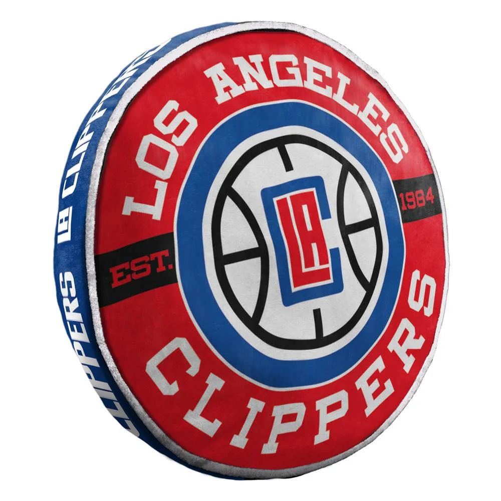Los Angeles Basketball Clippers 15 inch Cloud Pillow