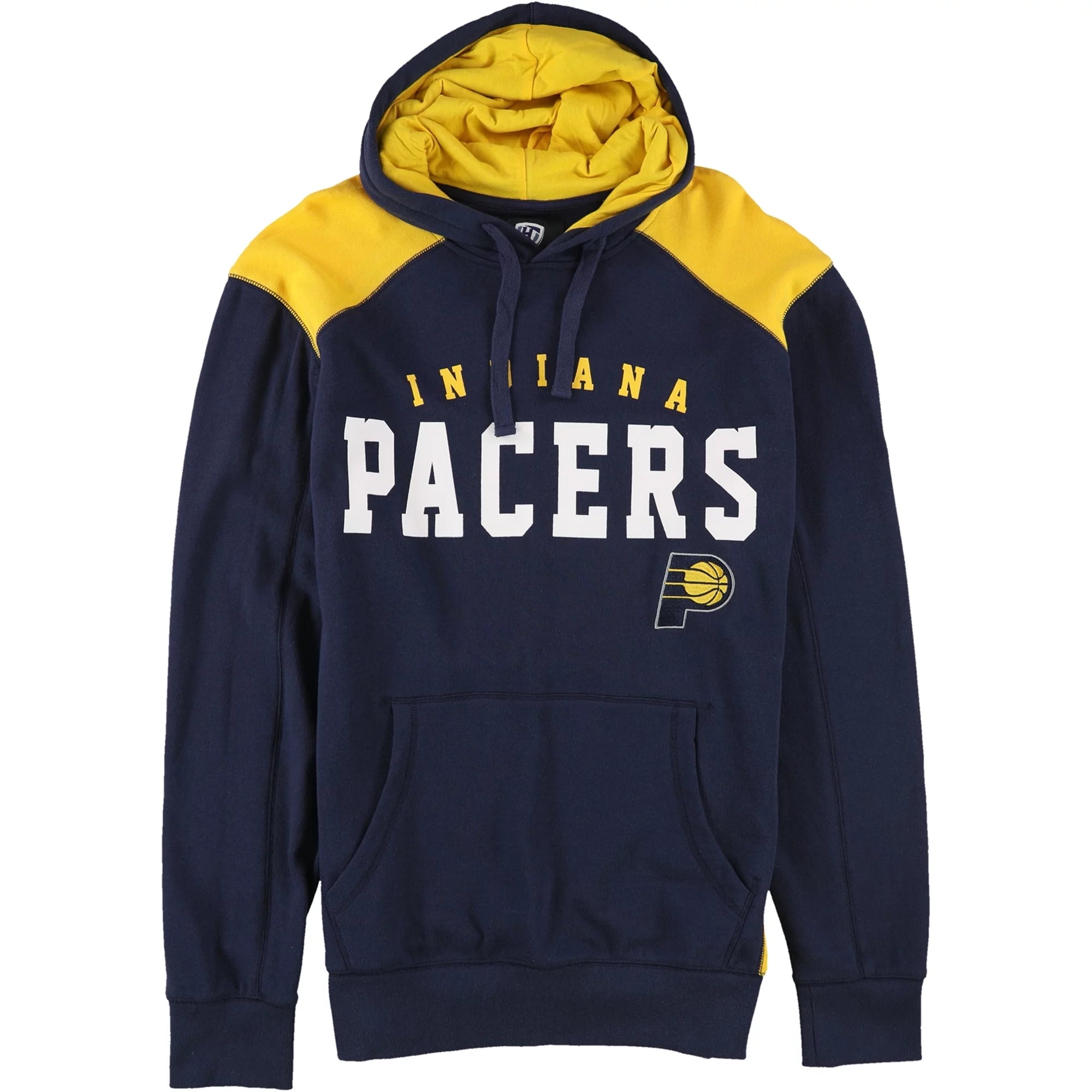 G-III Sports Mens Indiana Pacers Hoodie Sweatshirt, Blue, Large