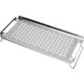 1 PK, Weber 16.5 In. W. x 7.8 L. Flat Top Griddle Warming Rack