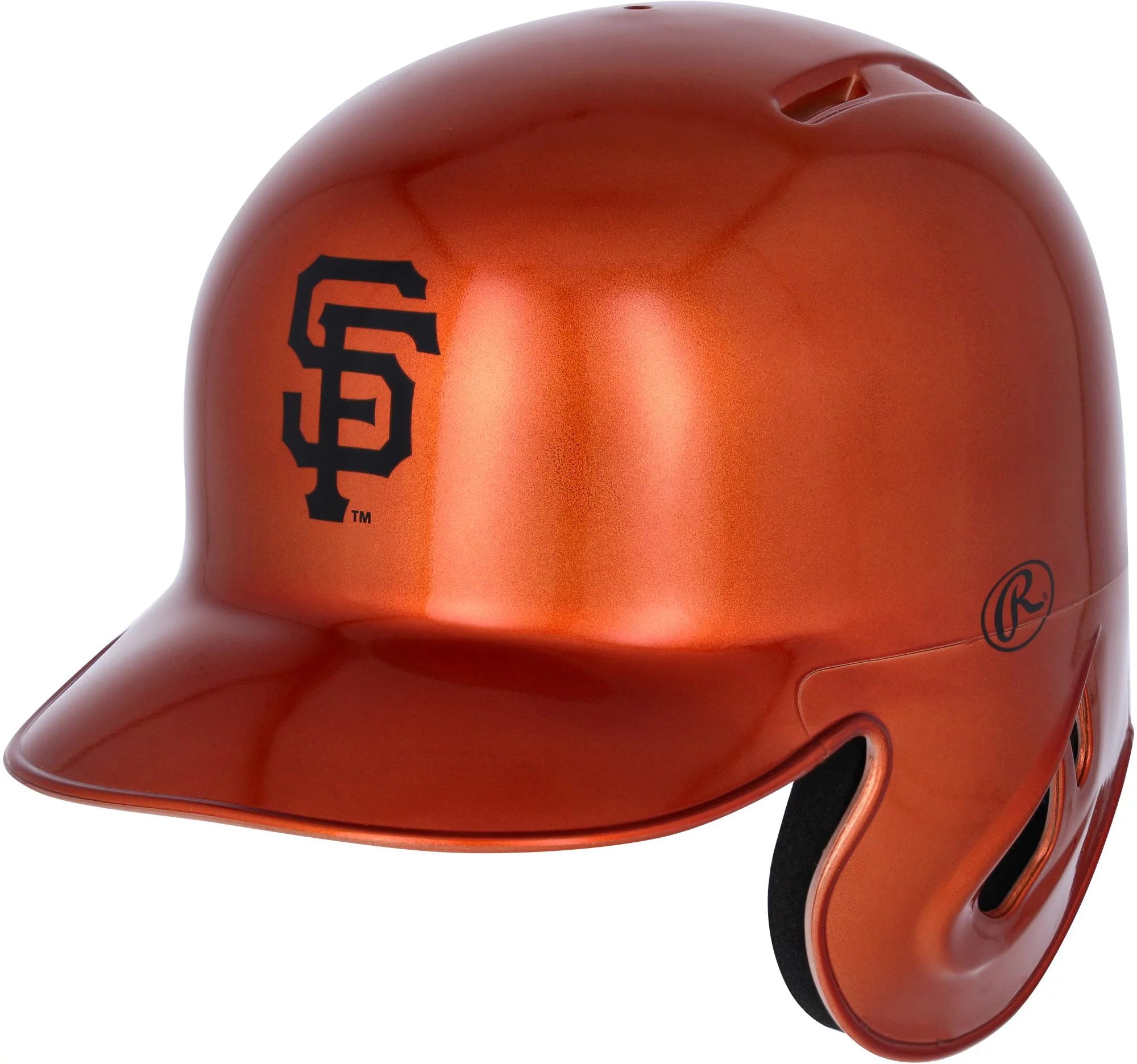 San Francisco Giants Rawlings Alternative Chrome Mini Batting Helmet - Fanatics Exclusive
