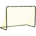Franklin Sports Youth Mini Soccer Goal - 6' x 4' Steel Kids Goal - Black