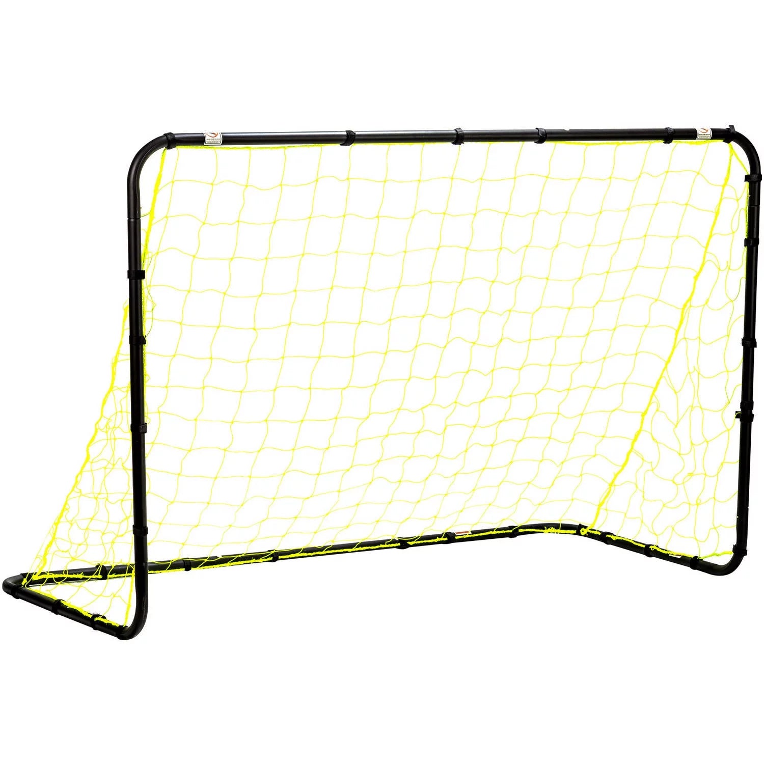Franklin Sports Youth Mini Soccer Goal - 6' x 4' Steel Kids Goal - Black