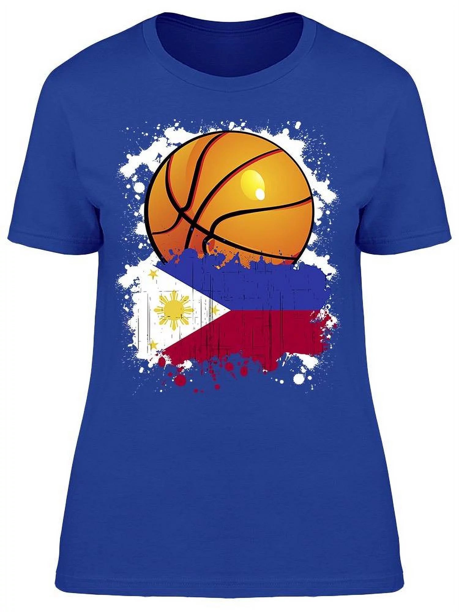 Philippines Basketball Team T-Shirt Women -Image by Shutterstock Women T-Shirt, Female Small