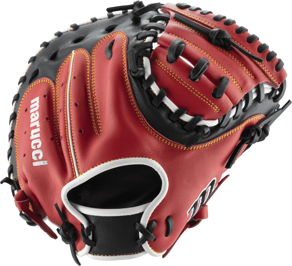 Marucci Caddo 31 Youth Baseball Catcher's Mitt: MFG2CD3100-R/BK Right Hand Thrower