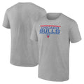 Men's Fanatics Branded  Heather Gray Chicago Bulls Hoops For Troops Training T-Shirt