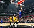 Kawhi Leonard LA Clippers Unsigned Opening Night Dunk Photograph