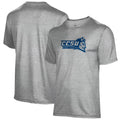 Men's Gray Central Connecticut State Blue Devils Women's Basketball Name Drop T-Shirt