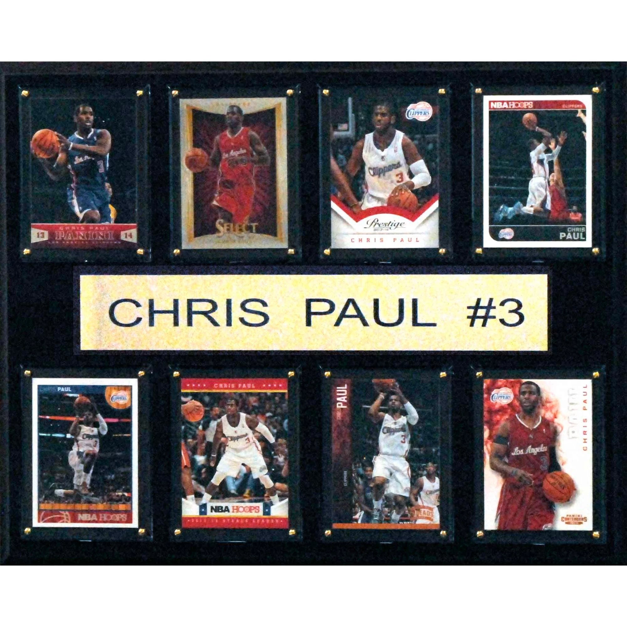 Chris Paul LA Clippers 12'' x 15'' Plaque