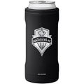 BruMate Black Seattle Sounders FC 12oz. Hopsulator Slim Can Cooler