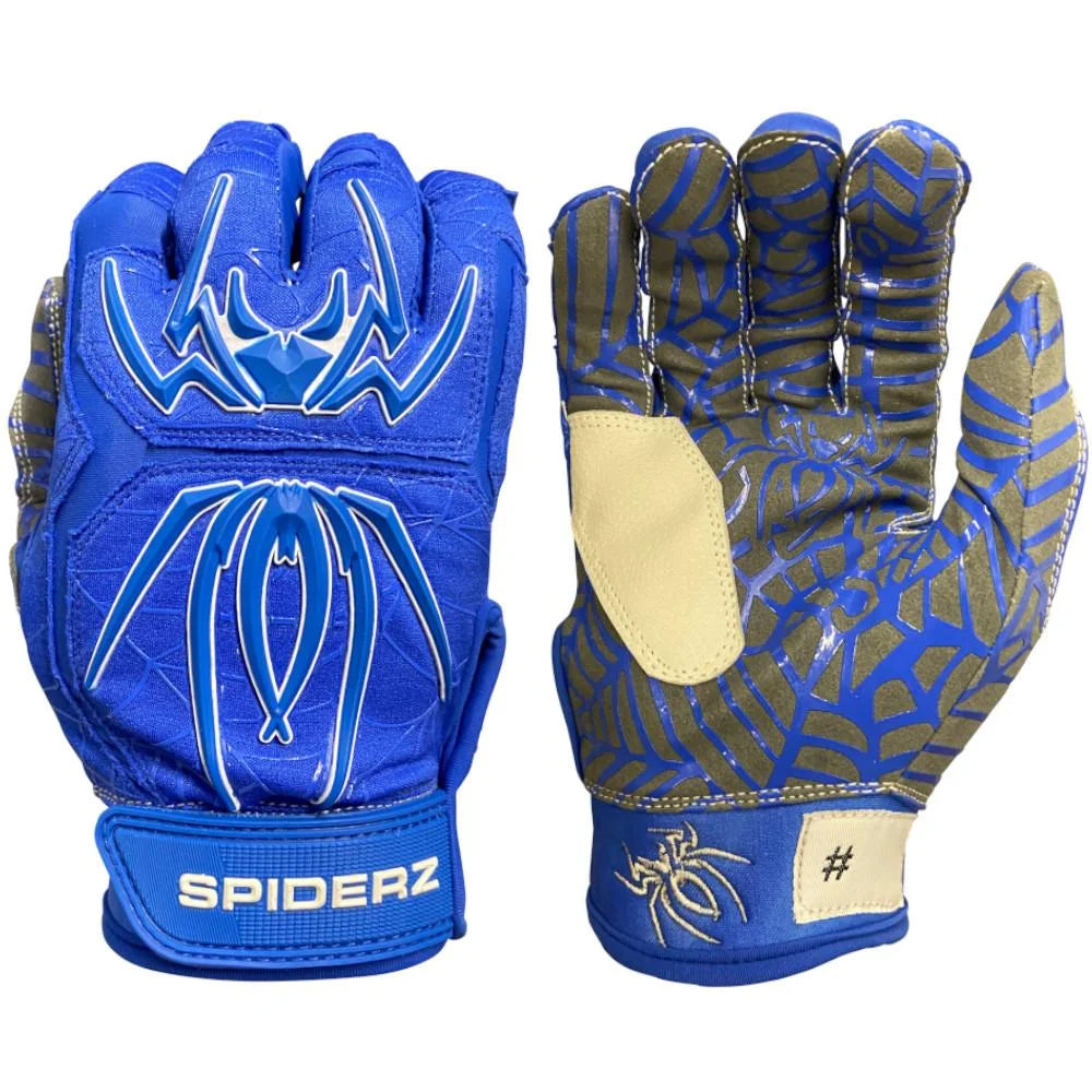 Spiderz Hybrid Series Adult Men's Baseball Batting Gloves Pair