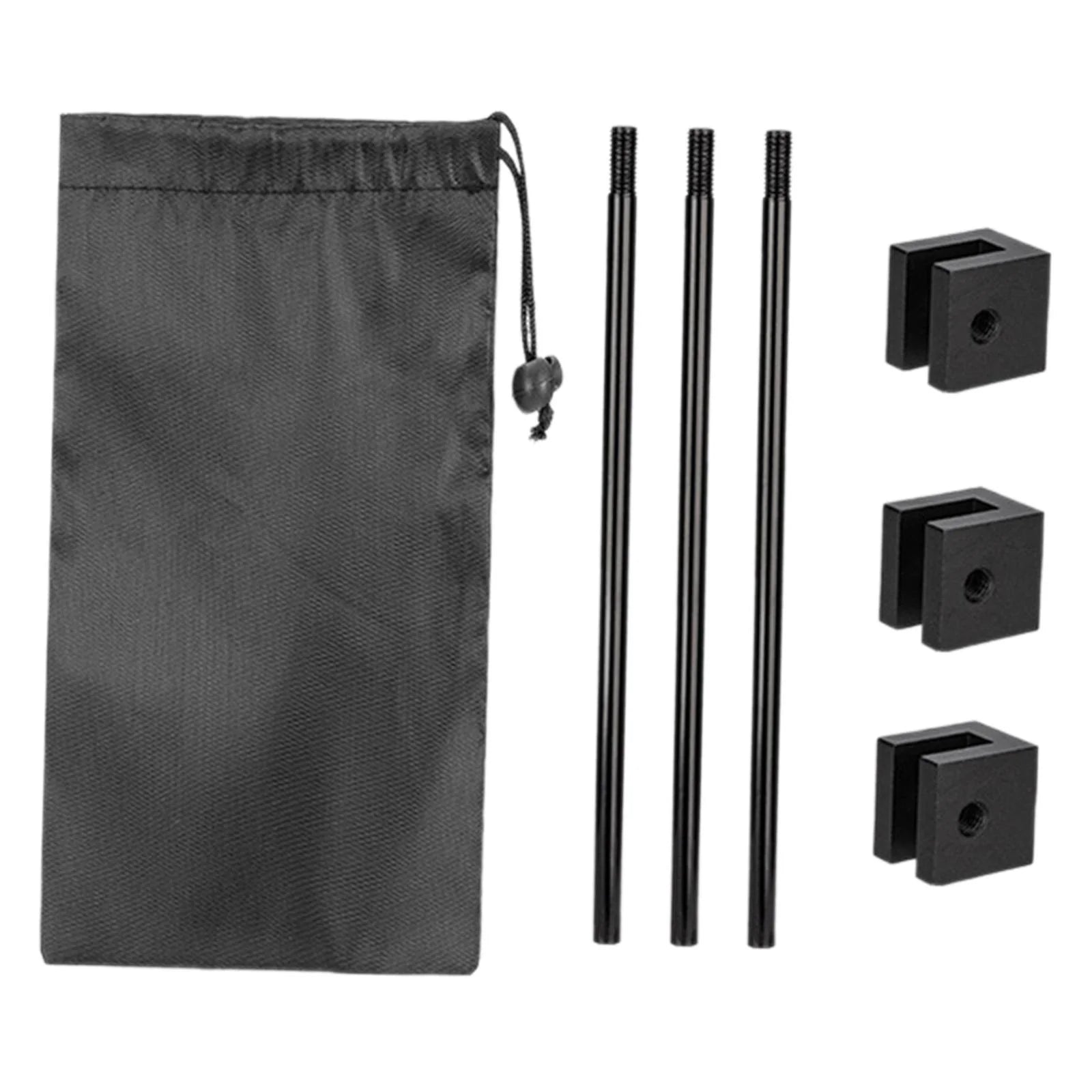 Miulika Baking Pan Tripod Holder Campfire Grill Tripod for Traveling Fishing Outdoor 21.5cm