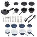 3 Sets 3 Style Alloy Miniature Kitchenware Set Food Play Scene for Children Toys and Dollhouse