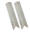 Replacement Heat Plates for Grill Chef BM2000, Gas Models, 2-Pack