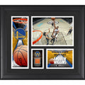 Andrew Wiggins Golden State Warriors Framed 15'' x 17'' Player Collage with a Piece of Team-Used Basketball