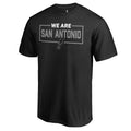 Men's Fanatics Branded Black San Antonio Spurs We Are Iconic Collection T-Shirt