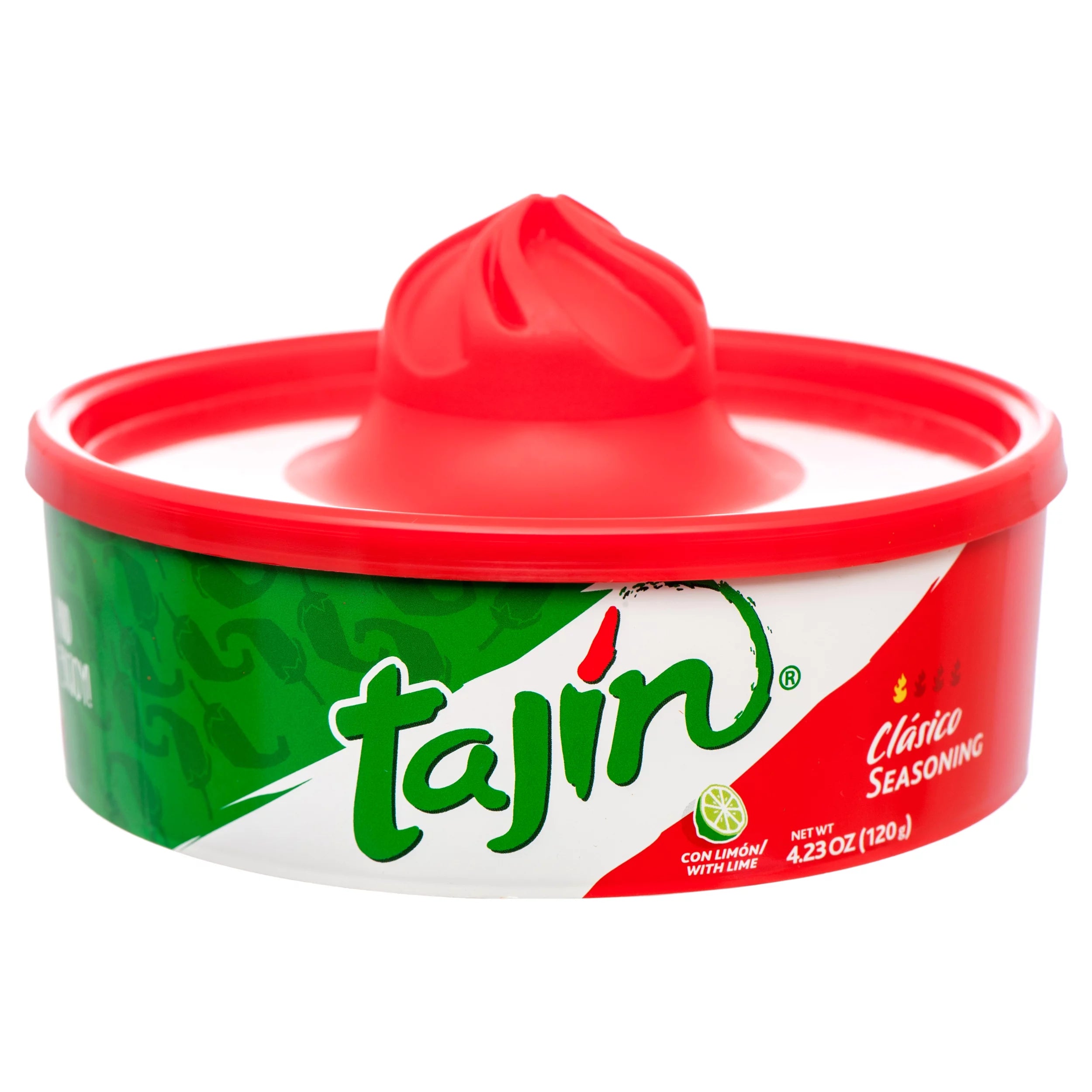 Tajin Clasico Chile Lime Mexican Seasoning 4.23 oz. Rimmer (2 Pack)