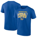 Men's Fanatics Branded Royal Golden State Warriors Full Court Press T-Shirt