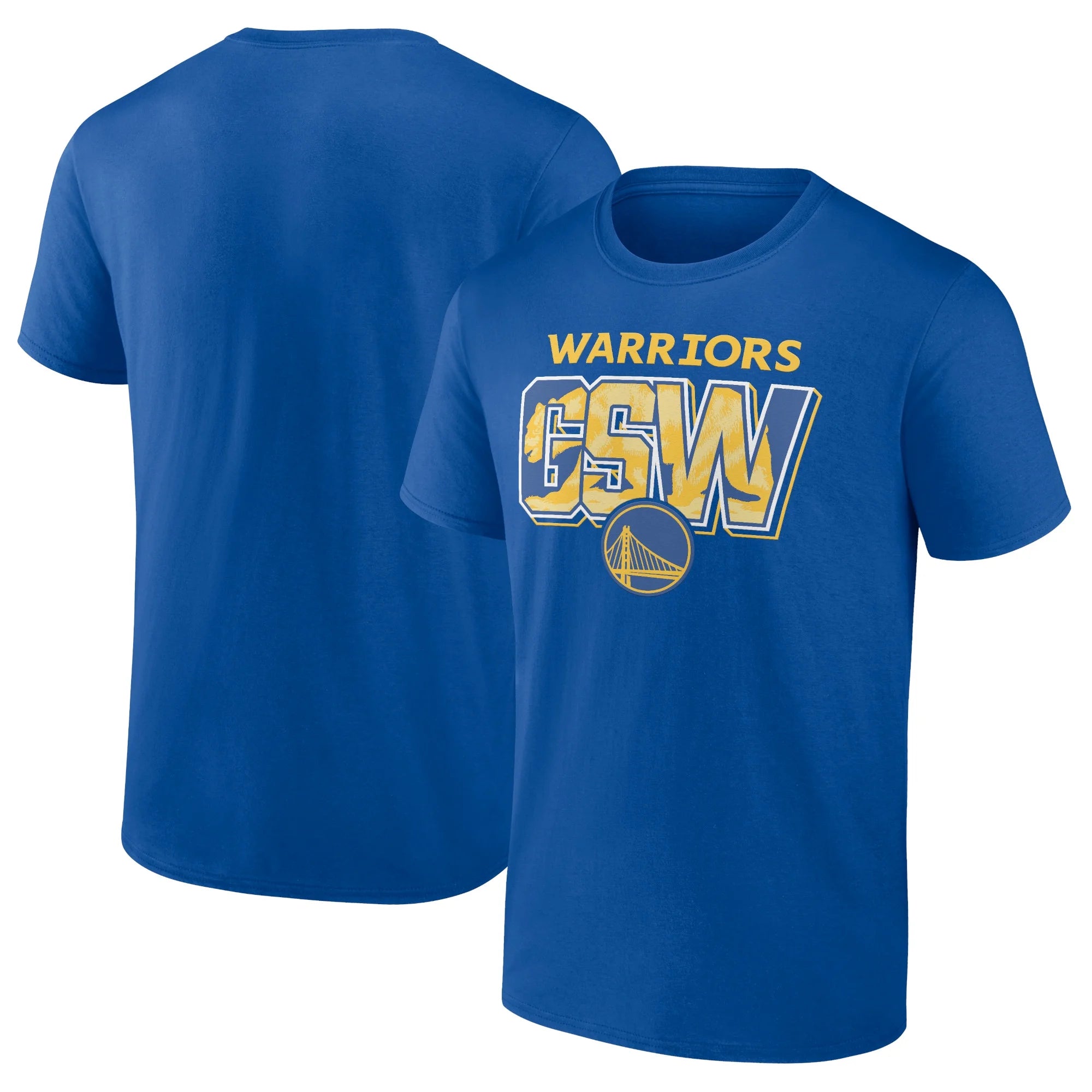 Men's Fanatics Branded Royal Golden State Warriors Full Court Press T-Shirt