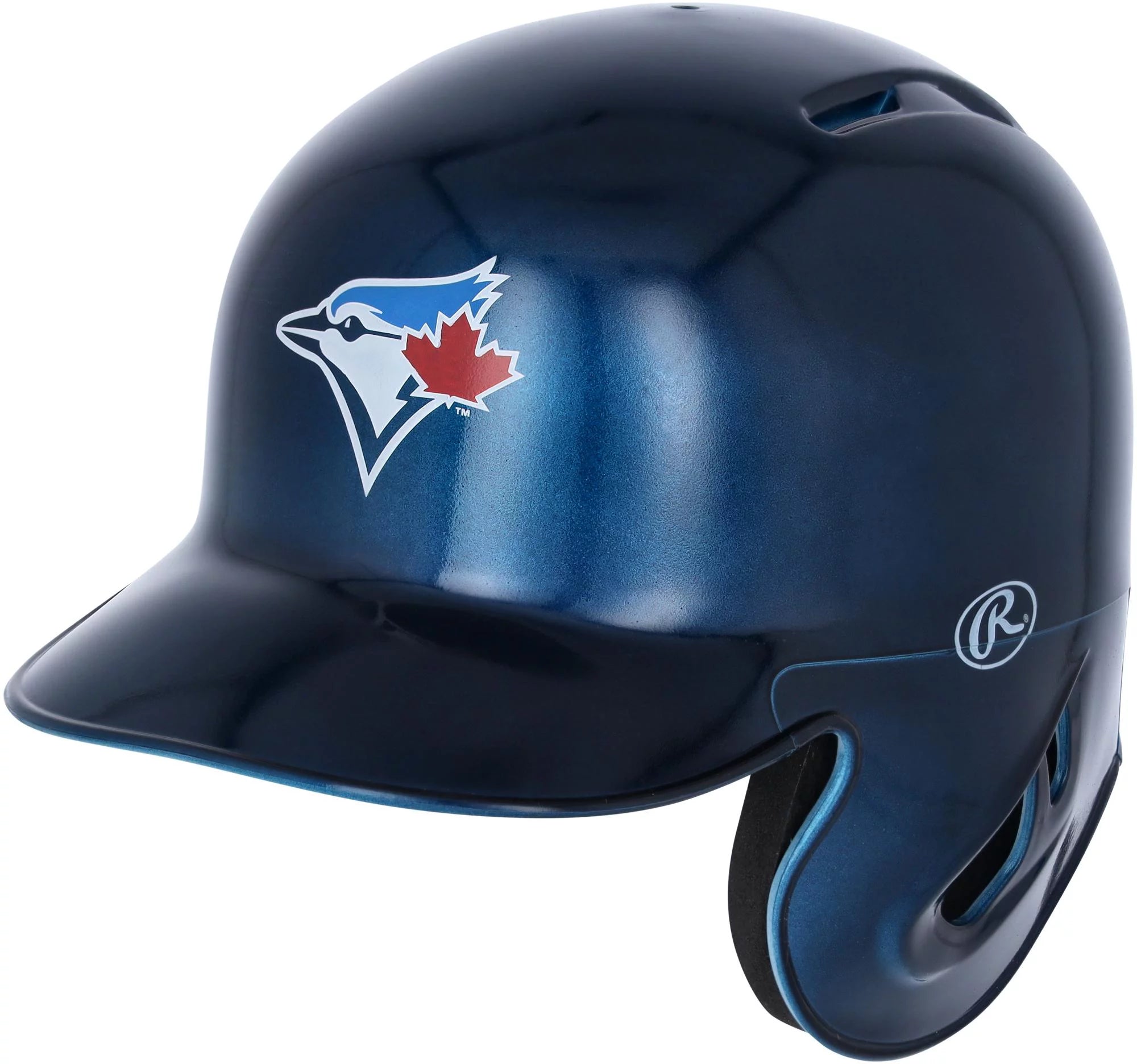 Toronto Blue Jays Rawlings Alternative Chrome Mini Batting Helmet - Fanatics Exclusive
