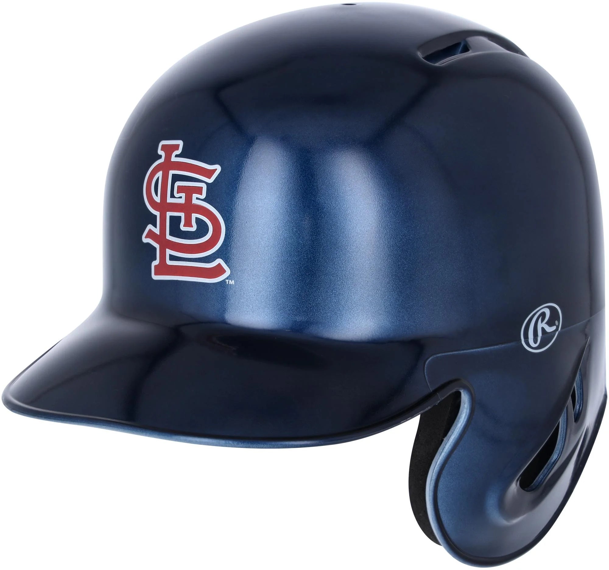 St. Louis Cardinals Rawlings Alternative Chrome Mini Batting Helmet - Fanatics Exclusive
