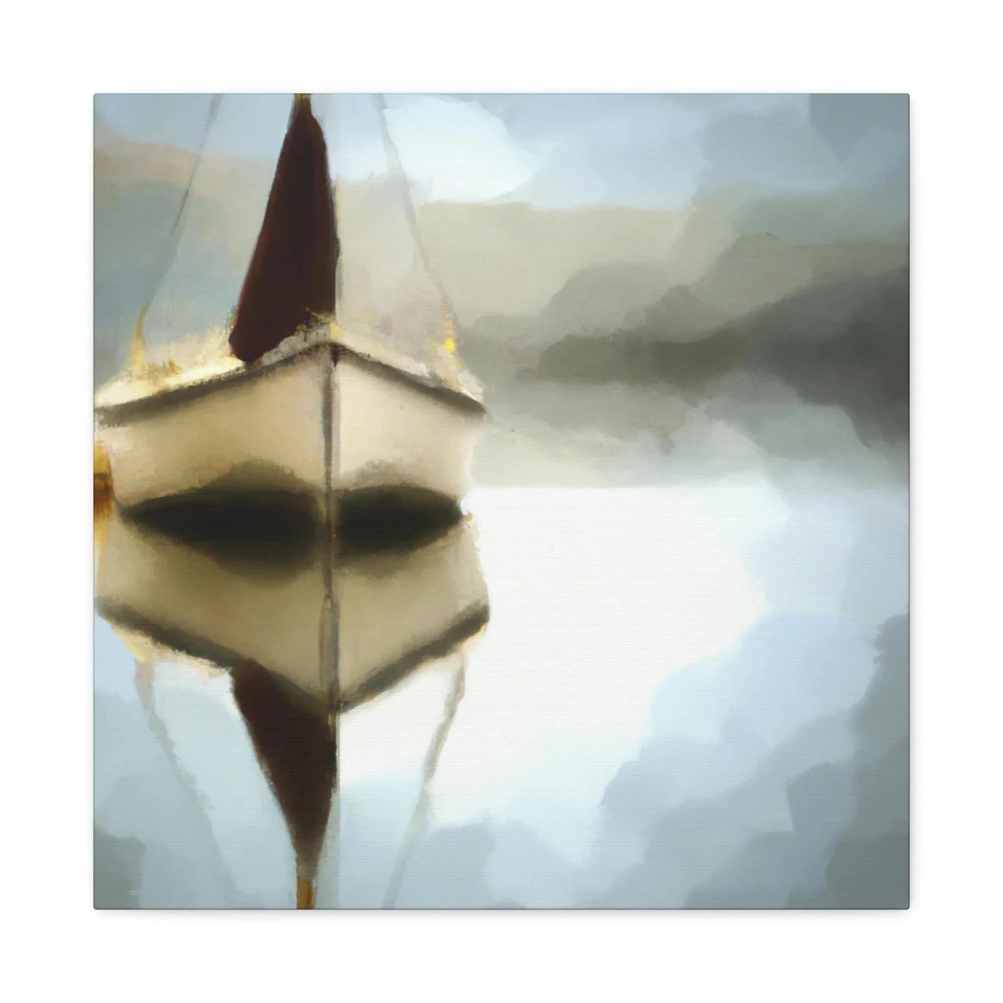 Dinghy in Morning Light - Canvas