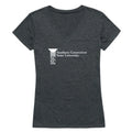 W Republic  Southern Connecticut State University Owls Women Institutional Short Sleeve T-Shirt, Heather Charcoal - 2XL