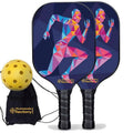 Pickleball Paddle Set - Sports Pickleball Paddles Near Me, Pickleball Sets for Sale Near Me, Glassfiber Graphite