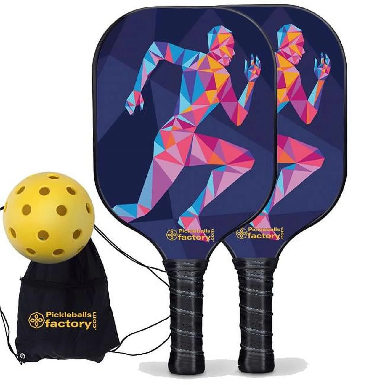 Pickleball Paddle Set - Sports Pickleball Paddles Near Me, Pickleball Sets for Sale Near Me, Glassfiber Graphite
