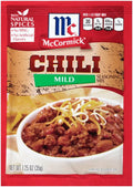 McCormick Mild Chili Seasoning Mix, 1.25oz (Pack of 6)