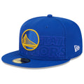 Men's New Era  Royal Golden State Warriors 2023 NBA Draft 59FIFTY Fitted Hat