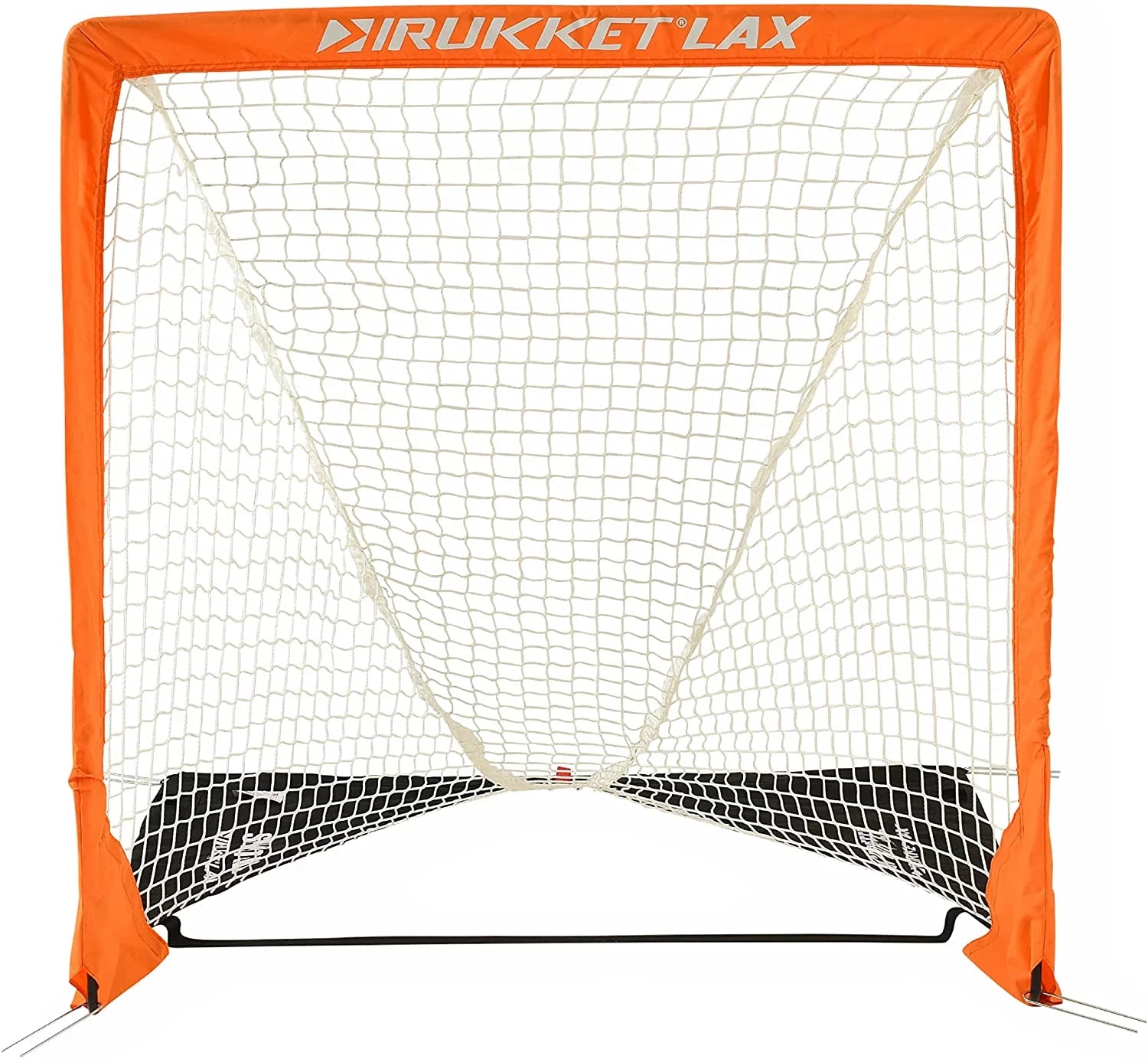 Rukket Sports SPDR Steel Portable Lacrosse Goal, Ultra Strong Pop up Lax Net (4ft x 4ft)