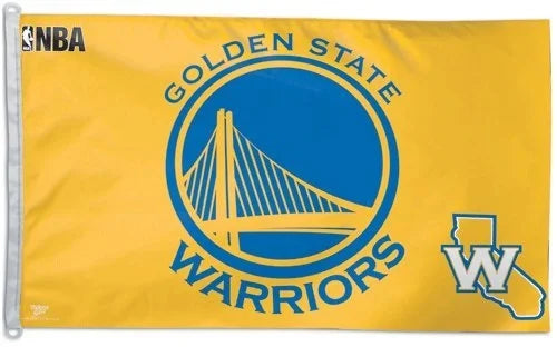NBA Golden State Warriors WCR41814014 Team Flag, 3' x 5'