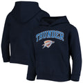 Youth Navy Oklahoma City Thunder Team Pullover Hoodie