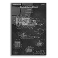 Epic Art 'Motor Hair Clipper Blueprint Patent Chalkboard,' Acrylic Glass Wall Art, 16x24