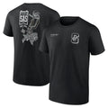 Men's Fanatics Branded Black San Antonio Spurs Split Zone T-Shirt