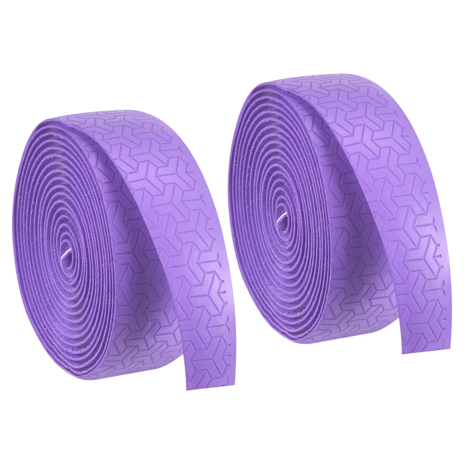 Uxcell 6.6ft NonSlip PU Overgrip Racket Grip Tape for Tennis Badminton, Purple 2 Pack