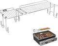 Yukon Glory Collapsible BBQ Grill Rack Griddle Warming Tray for 22 Blackstone Griddle