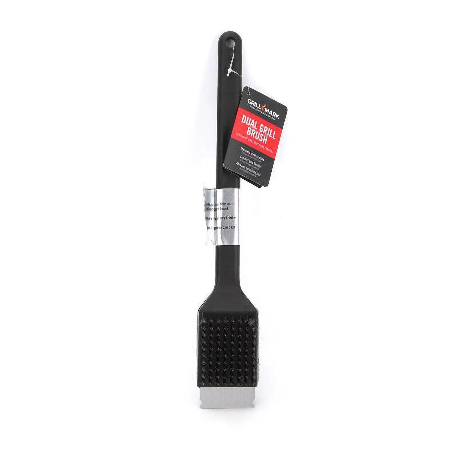 1 Pc, Grill Mark Grill Brush With Scraper 1 Pk
