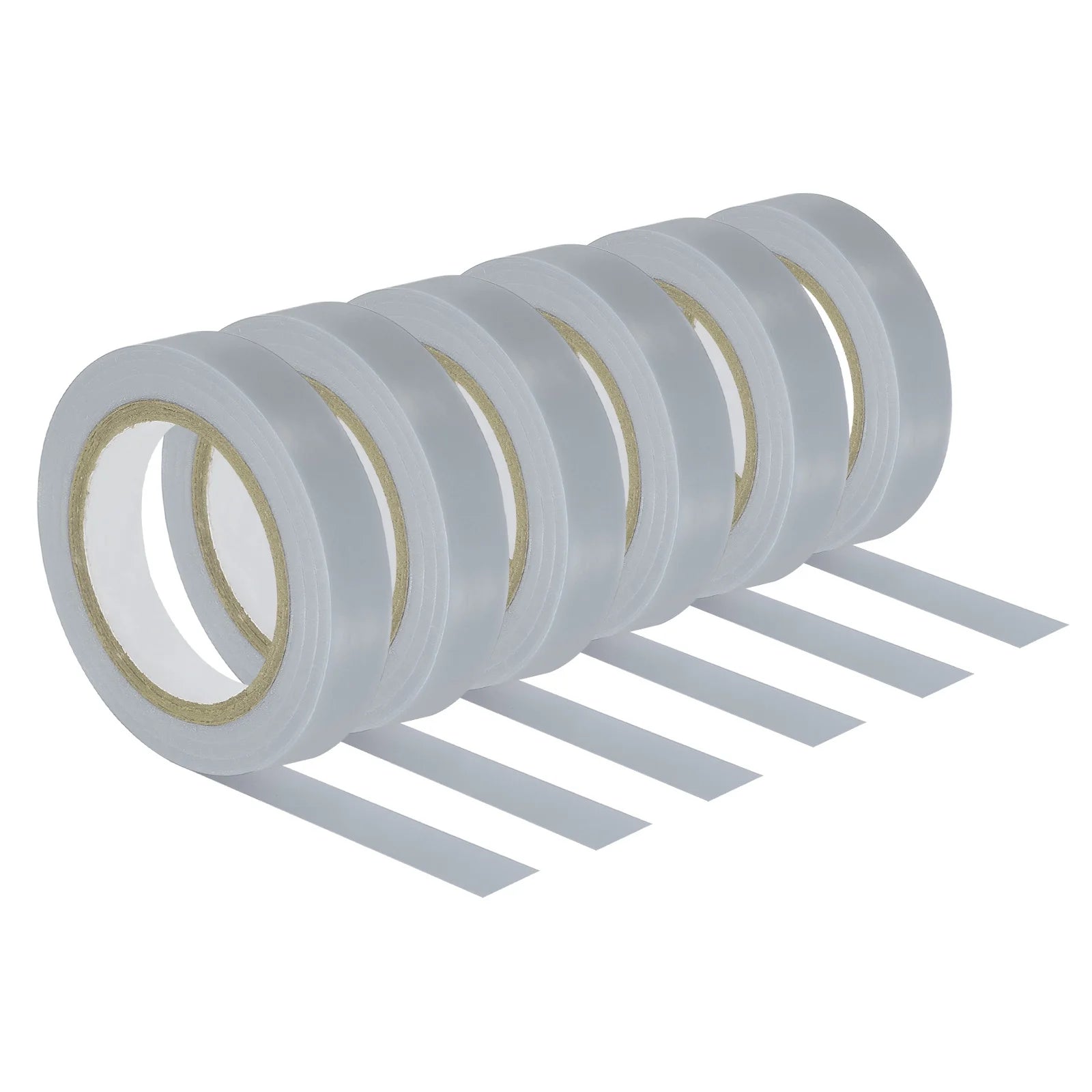 Uxcell 32.8Ft Tennis Racket Badminton Racquet Grip Finishing Tapes, Silver 6 Pack