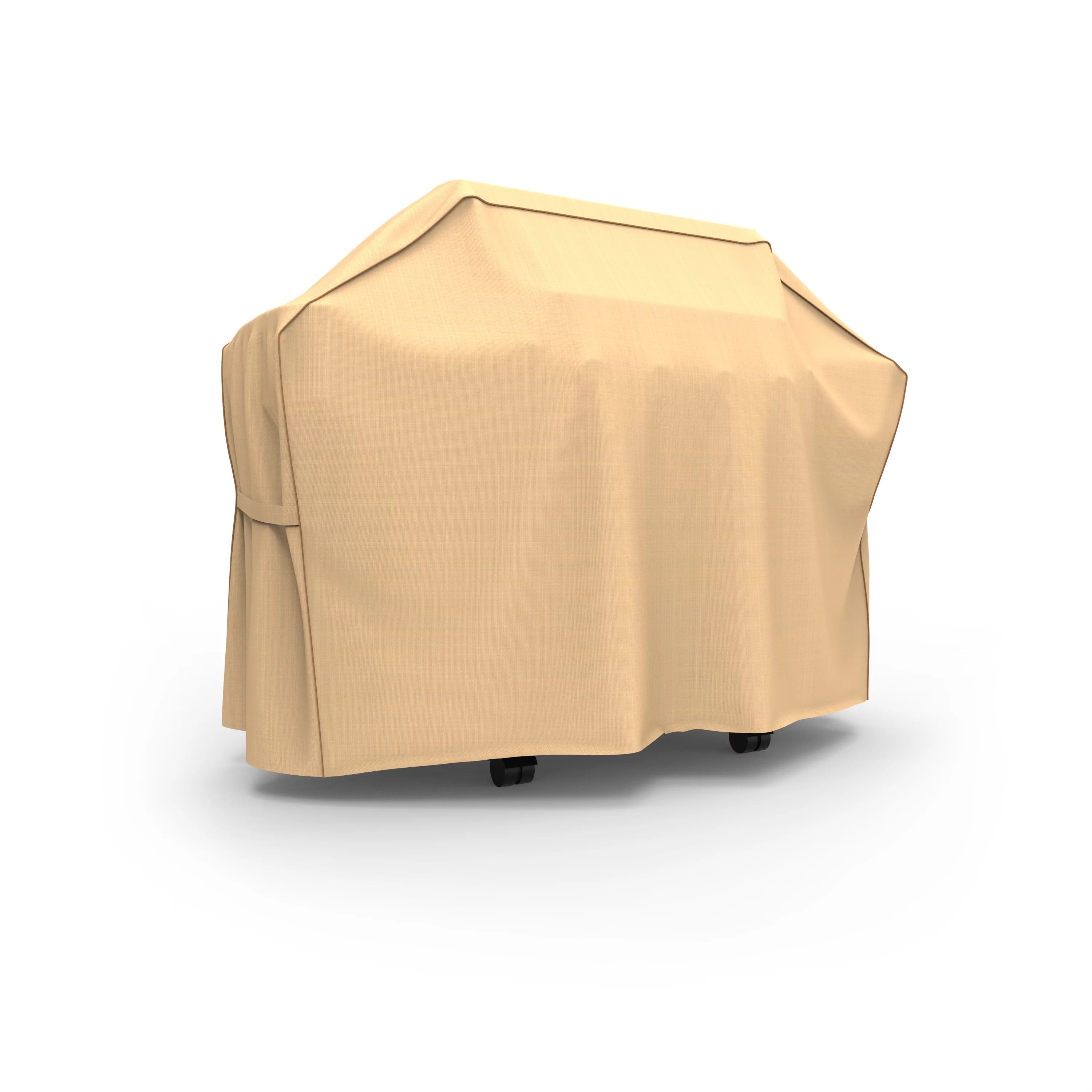 Budge Small Tan Patio Outdoor BBQ Grill Cover, Sedona